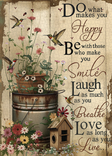 Haz lo que quieras rompecabezas 1000 piezas